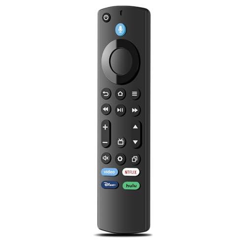 Luyeper Replacement Voice TV Remote for Amazon Fire Stick (4K, 4K Max, HD, Lite), Firestick (2nd, 3rd Gen), TV Cube and Insignia, Toshiba Smart TVs
