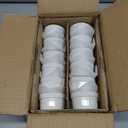 MALACASA Mini Ramekins 2 oz set of 24, Ramiken, Ceramic Creme Brulee Ramekins, White Custard Cups, Small Dipping Bowls for Kitchen Serving Sauce Condiments, Dishwasher Oven Safe, Series RAMEKIN.DISH