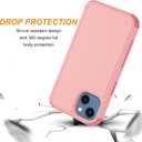 Compatible with iPhone 12 Case 2020 Shockproof Heavy Duty Durable Dropproof 3-Layer Rubber Cover Scratch-Resistant Protective Case (Pink, for iPhone 12 Pro max 6.7 inch)