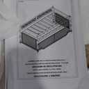 Merax Full Bedframe with Full Size Trundle and Footboard, Vintage Wooden Daybed Platform Bed with Natural Rattan Headboard, Noise-Free, No Box Spring Needed, Antique Walnut