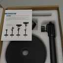 InnoGear Webcam Stand for Desk, Camera Stand Mount Gooseneck Arm for Logitech Webcam C922 C930e C920S C920 C615 C960 C920x BRIO 4K NexiGo N60, Phone Mount, Right Light, GoPro with 1/4" Thread