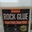Rock Glue, 99% Super Thick & Max Coverage 4 Gallon Mulch Hold for Landscaping, Covers Up to 3X Area,Non-Toxic Pea Gravel Stabilizer Landscape, Gravel Binder for Pebble, Pine Straw, Gravel
