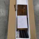 LEYAOYAO Cube Bookshelf 3 Tier Mid-Century Rustic Brown Modern Bookcase with Legs,Retro Wood Bookshelves Storage Organizer Shelf,Freestanding Open Book Shelves for Bedroom,Living Room,Office