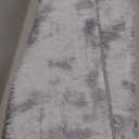 4x6 Light Grey Fluffy Shag Area Rug for Bedroom, Ultra Soft Fuzzy Plush Washable Carpet for Living Room, Modern Cozy Non Skid Furry Shaggy Rug for Kids Baby Boys Nursery Dorm,Tie-Dye Gray (6' x 4' (Rectangular), Tie-dyed Light Grey)