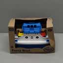 Green Toys Ferry Boat with Mini Cars Bathtub Toy, Blue/White, Standard
