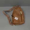 BOSTANTEN Small Sling Bag for Women Leather Crossbody Bags Fanny Pack Chest Bag for Travel (1-camel Brown)