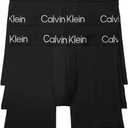 Calvin Klein Men's Ultra Soft Modern Modal Boxer Brief (X-Large, 3 Black)