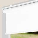Calyx INTERIORS Blackout Roller Shades, Thermal Insulating Blinds, Cordless, 46.5" W x 48" H, White