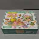 Lonico Wooden Tea Party Set for Little Girls Toddler Tea Set with Cupcake Stand & Food Dessert, Play Kitchen Accessories for Toddlers 2 3 4 5 6 Years Old, Wooden Toys Birthday Kids Girls Gifts 3-6