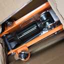 TONDA Low Profile Car Jack, 2.5 Ton (5,000 lb) Hydraulic Trolley Floor Jack for Garage, Home, Shop, Lifting Range 3.35" to 14.57", Orange
