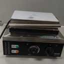 VEVOR Electric Donut Maker, 1550W Commercial Doughnut Machine with Non-stick Surface, 12 Hole Double-Sided Heating Waffle Machine Makes 12 Doughnuts, Temperature 122-572, for Restaurant & Home Use