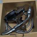 Shower Head with Handheld High Pressure: INAVAMZ Hand Held Shower Head & Rain Shower Head 2-IN-1 Shower Head with 59" Rotatable Stainless Steel Hose, Shower Trim Systems (Silver)