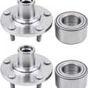 MOTOKU Front Wheel Hub Bearing Assembly for Toyota Camry 2.4 2004-2011, Camry 2.5Non-Hybrid 2012-2017, Highlander 3.0 3.3 AWD 2001-2005, Highlander 3.3 AWD Non-Hybrid 2006-2007, Solara 2.4 2004-2008