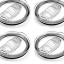 30oz Tumbler Replacement Lids,4 Pack Spill Proof Splash Resistant Covers,Replacement Classic Stainless Steel Tumblers lids fit for YETI Rambler,Atlin, Juro, SUNWILL, Umite Chef and More