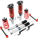 FAPO Coilover for Mazda 3 BL 2008-2013, for Mazdaspeed 3 BL 2010-2013 Adjustable Height Mono-Tube Shock Suspension Strut Lowering Kit