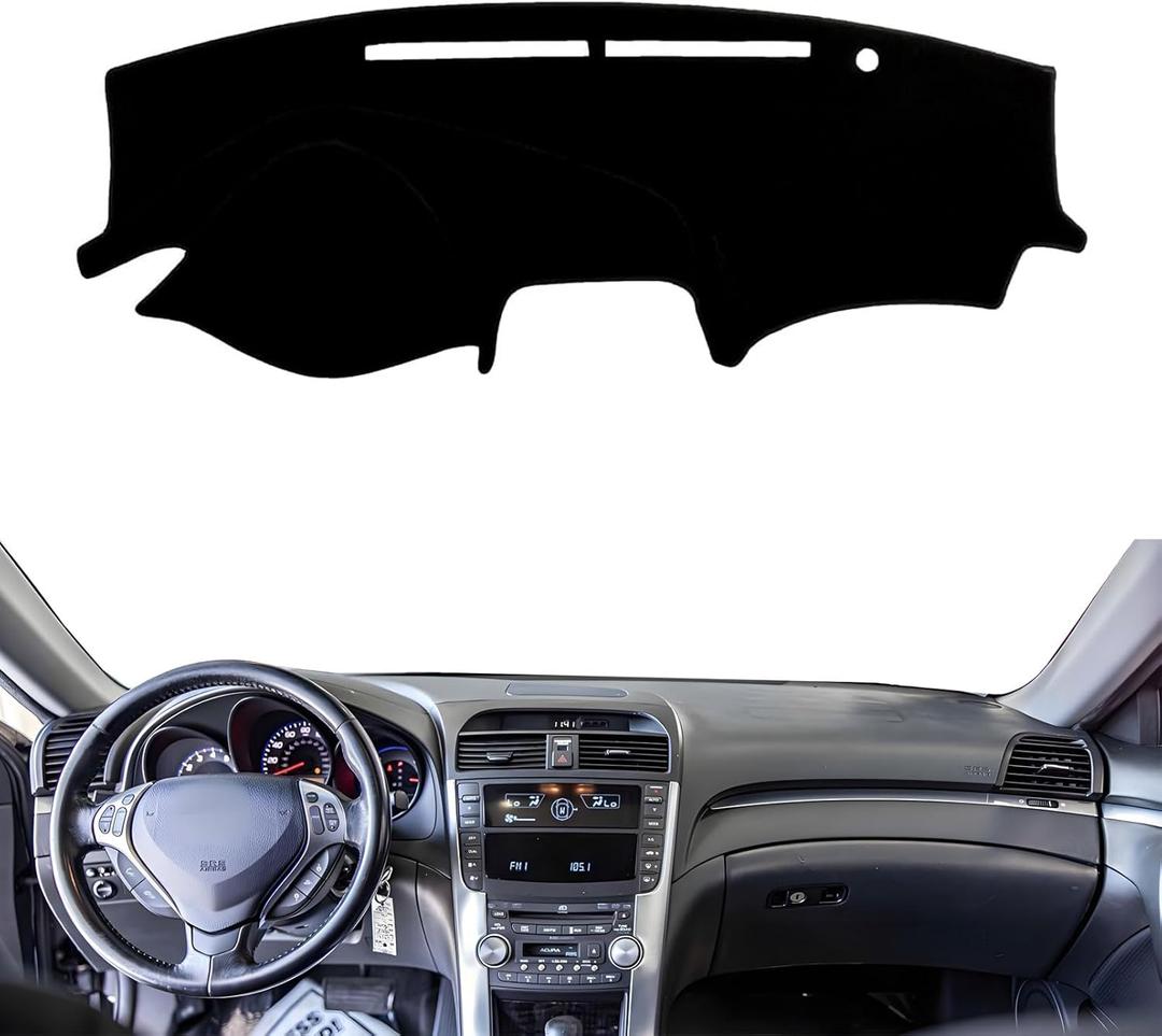 CARTIST Dash Cover for Acura TL 2004 2005 2006 2007 2008 Accessories Dashboard Cover Mat Non-Slip Carpet Sunshield Glare UV Rays Protector