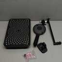 Starry Sky 12.2" Rain Shower Head with Handheld Spray Combo, High Pressure Rainfall Shower Head, Height Adjustable Dual Shower Head, Luxury Waterfall Showerhead Bathroom | Air-in Tech