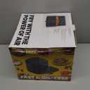 Chefman Air Fryer  6 QT Compact Airfryer for Quick & Easy Meals in Minutes, Features Hi-Fry Technology for Extra Crisp, Touchscreen Controls with 4 Presets, Nonstick & Dishwasher Safe Basket - Black