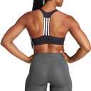 adidas Women's Powerimpact Training Medium Support Bra (Black)