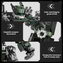 CSNRHG Mech Robot Model Building Blocks Toy Set Birthday for Age 8+ Children Adults Teens 1403 Pieces