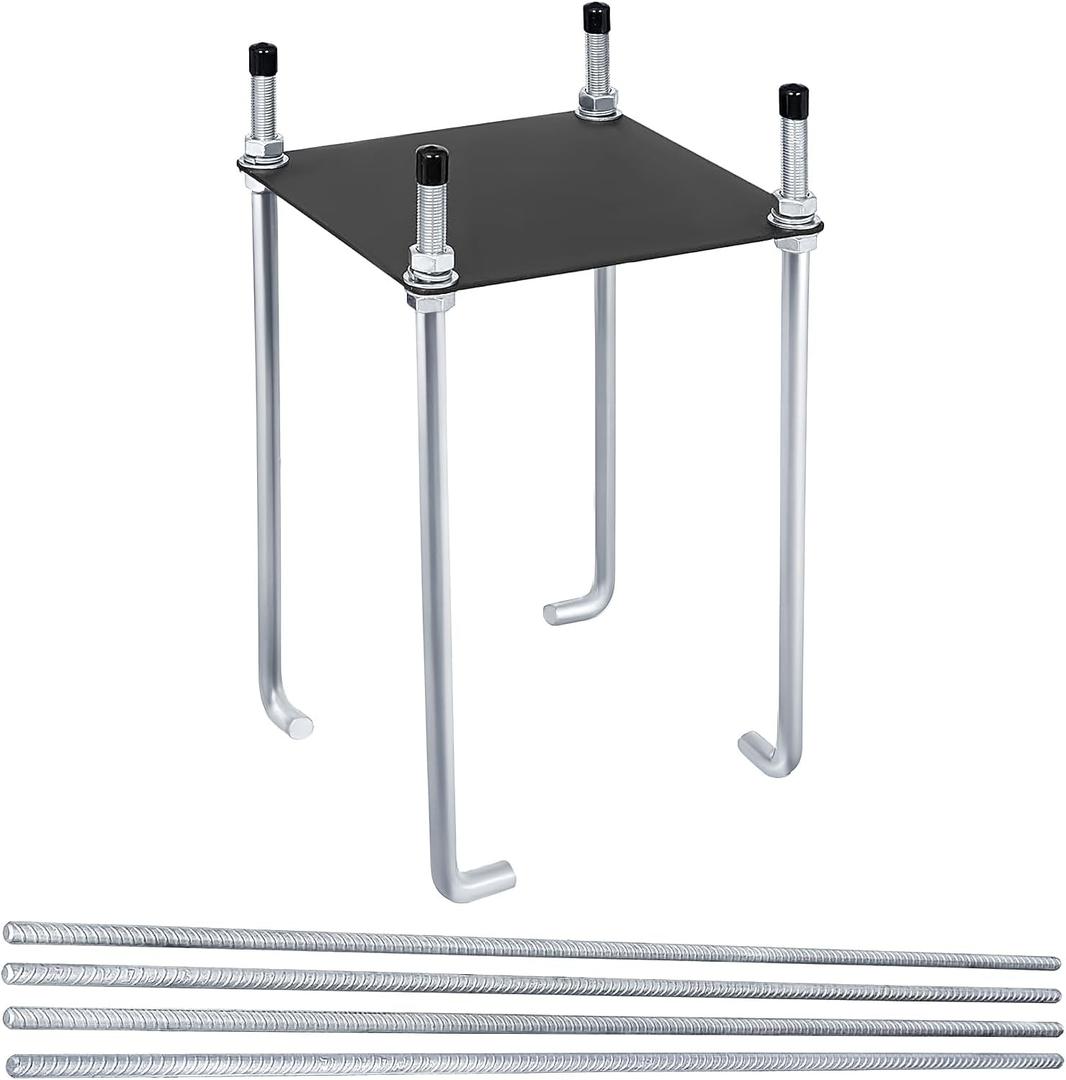 Basketball Hoop Anchor Kit 7 or 9", Universal Fit Ground Anchor Kit, Basketball Mounting Kit for Easy Relocation and Compatible with All Basketball Goals