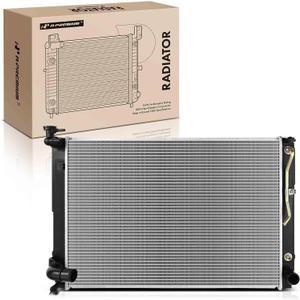 A-Premium Engine Coolant Radiator Assembly with Transmission Oil Cooler Compatible with Lexus RX350 2007 2008 2009 V6 3.5L, Automatic Transmission, Replace# 160410P180, 160410P190
