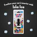 BUBBLEBABY 3D/Vent Clip Car Vent Air Freshener and Odour Eliminator - Cool Ice Fragrance Pack of 6