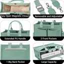 ZHMO Canvas Tote Bag for Women,Women's Bags Crossbody Bags Work Laptop Tote Bag Large Handbags Purse for Travel Nurse Teacher
