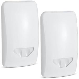 Qinyoung 2 Pcs Feminine Hygiene Disposal Bags Dispenser for Tampons and Sanitary Napkins, Compatible with 3.15 x 5.51 Inches Soft Bags, Feminine Care Products Dispenser