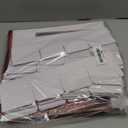 Mrrihand Christmas Ornament Storage Box, Xmas Decoration Organizer with Adjustable Dividers - Storage Container Keeps 128 Holiday Ornaments 3-Inch, Dual Zipper Closure, 600D Tear-Proof Material(Red)