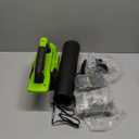 RYAHT Leaf Blower Cordless, Leaf Blower with Battery and Charger - 2 x 4.0Ah Batteries, 2 Speed Modes, 21V Powerful Electric Leaf Blower for Lawn Care, Patio Cleaning and Dust, Green