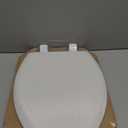 Mayfair NextStep2 Toilet Seat with Built-In Potty Training Seat, Slow-Close, Removable that will Never Loosen, Elongated, White