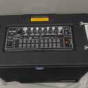 Karaoke Machine with 14" Touch Screen Lyrics Display for Adults, 400W Power, WiFi 6/Android 13, 2 Wireless UHF Microphones, Dynamic Party Light, Remote, Support TV/TF/USB/AUX/Live/Recording