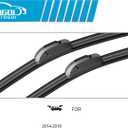 OEM Windshield Wiper Blades Replacement for BMW X5 2014 2015 2016 2017 2018, All Weather Original Factory Quality Front & Rear Wipers Set 24"+20"+12" (Pack of 3)