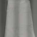 Bathroom Shower Curtain, Water Repellent Fabric with Weighted Hem, Grommets & Hooks, Machine Washable 6x5ft