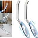 Silicone Slow Cooker Liners Compatible With Crock Pot 6-8 QT,Slow Cooker Divider Allows Cooking Two Different Meals At Once Time, Reusable Silicone Divider Insert, Dishwasher Safe, BPA Free. (blue)