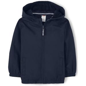 Gymboree Boys And Toddler Lightweight Windbreaker Jacket (10, Navy Slate)