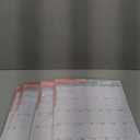 2025 Wall Calendar Planner Hanging Spiral Bound Calendars 12" x 17", Use Jul 2025 - Dec 2026, Art
