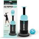 Bandit Sports Baseball Training Mini Tee Popper, Hitting Tee for Perfect Swings, Batting Machine for Practicing Hitting Without a Pitcher (1 Popper Ball Included)