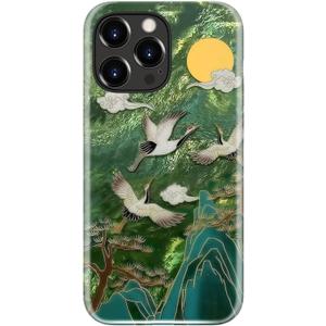 Esdot Cute Case for iPhone 15 Pro Max,Compatible with Magsafe,Trendy Floral