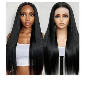 Lace Front Wigs Human Hair 13x4 HD Lace Frontal Wigs 180% Density Brazilian Virgin Human Hair Wigs for Black Women Glueless Wigs Pre Plucked with Baby Hair Natural Hairline (28inch)