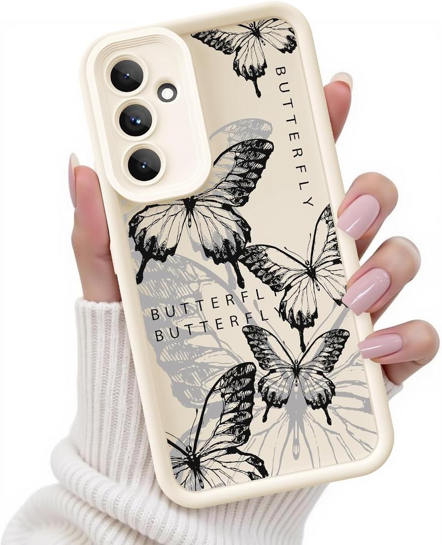 Case for Samsung Galaxy A54 5G, Silicone Shockproof Cover Women
