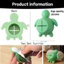 akeke Turtle Hand Towel Set Holder for Bathrooms Kitchen