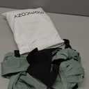 Momcozy Adjustable Buckle Baby Wrap Carrier Cooling Air-Mesh, Easy to Wear Baby Carrier Sling, Baby Carriers Newborn to Toddler 8-35lbs, Suit for Waist 30-47inch, Regular Grey Green