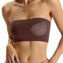 EasyGala Womens Padded Double Lined Tank Top Bandeau Strapless Tube Tops Crop Backless Shirts Sexy Going Out Tops 2026, XL