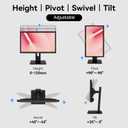 24 Inch Touchscreen Monitor VA 3000:1 Contrast PC Touch Screen 99% sRGB