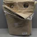 NICETOWN Biscotti Beige Blackout Curtains 84 inches Long for Bedroom - Thermal Insulated Solid Grommet Room Darkening Window Treatments Sound Reducing for Living Room (2 Panels, W52 x L84)