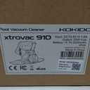 KOKIDO Rechargeable Heavy Duty Pool Leaf Vacuum Cleaner, Commercial Power Suction for Pool Closing, Standard and Fine Filter Bags, for Larger Leaves and Debris, Inground and Above Ground Pools XV910