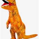 Inflatable Dinosaur Costume Adult&Kid, Blow Up Inflatable Trex Costume for Halloween Themed Party Cosplay