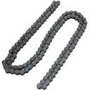 YOXUFA 420 Motorcycle Chain 132 Links for Pit Dirt Bike 50cc 70 90 110 125cc SSR TaoTao Coolster Apollo Baja Kazuma ATV 212cc Mini Bike Go Kart 4 Wheeler Quad Powersports Parts W/Chain Breaker